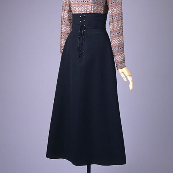 Vintage 1970 High Waisted Skirt by Anne Klein